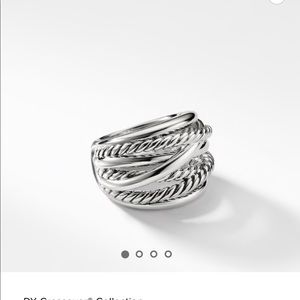 David Yurman silver ring. Used, size 6